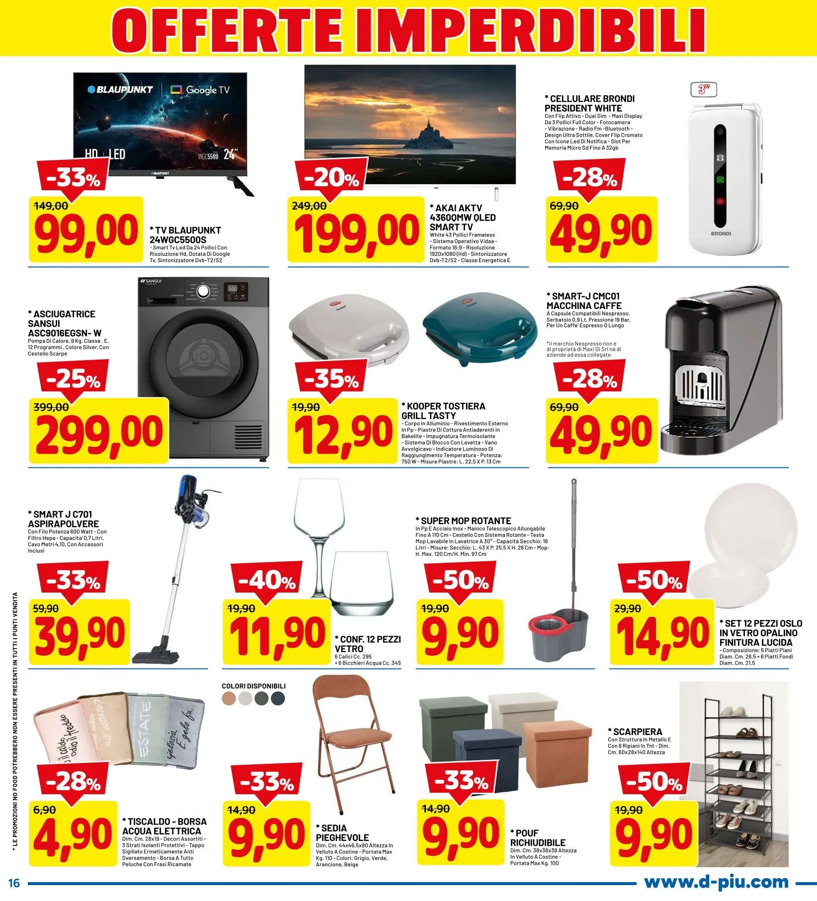  Volantini D Più da 27 ottobre a 5 novembre di 2025 - Pagina del volantino 16