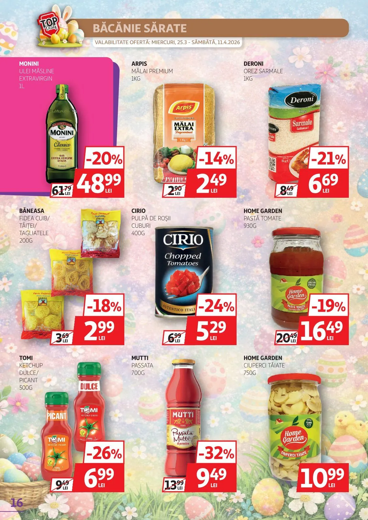 Catalog Ofertă de neratat specială Auchan de la 25 martie până la 11 aprilie 2026 - Revista Pagina 16