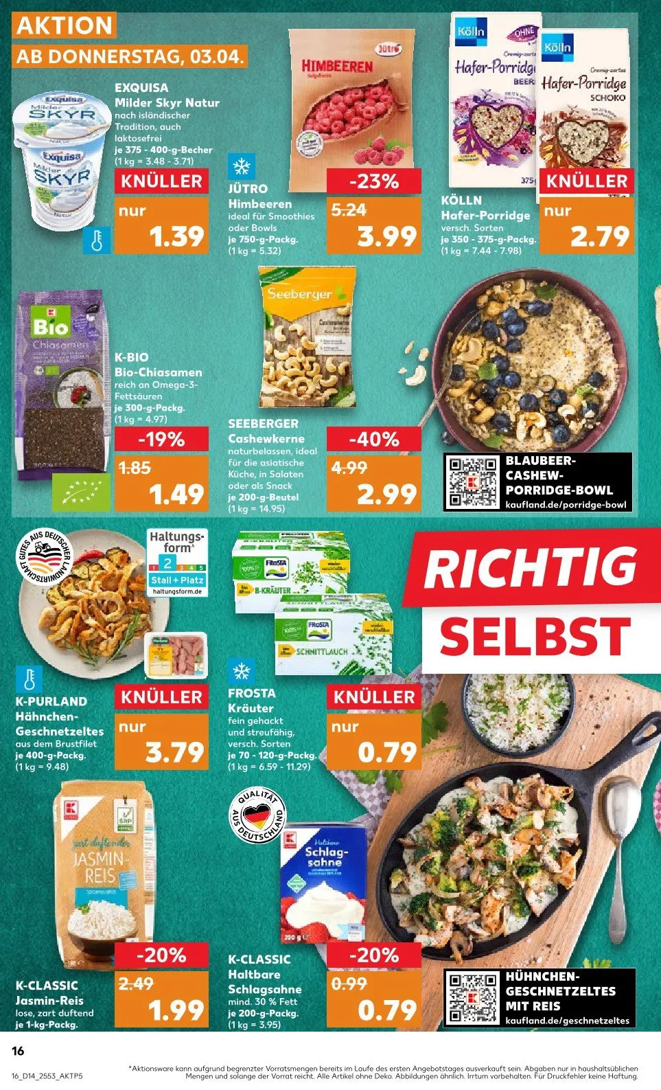 Kaufland Prospekt von 3. April bis 9. April 2025 - Prospekt seite 16