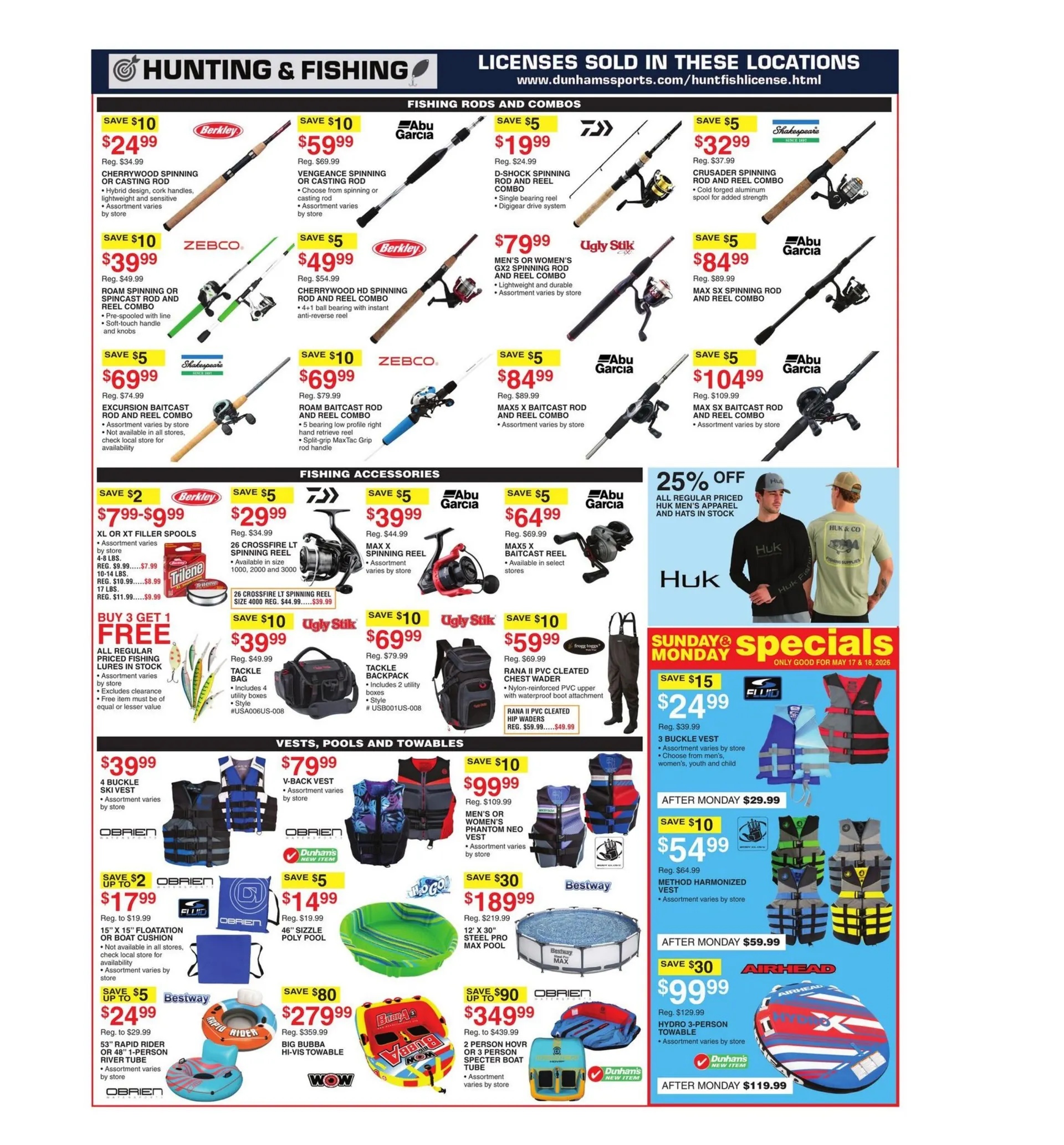 Weekly ad Dunham's Sports Sales from May 15 to May 21 2026 - Page 16