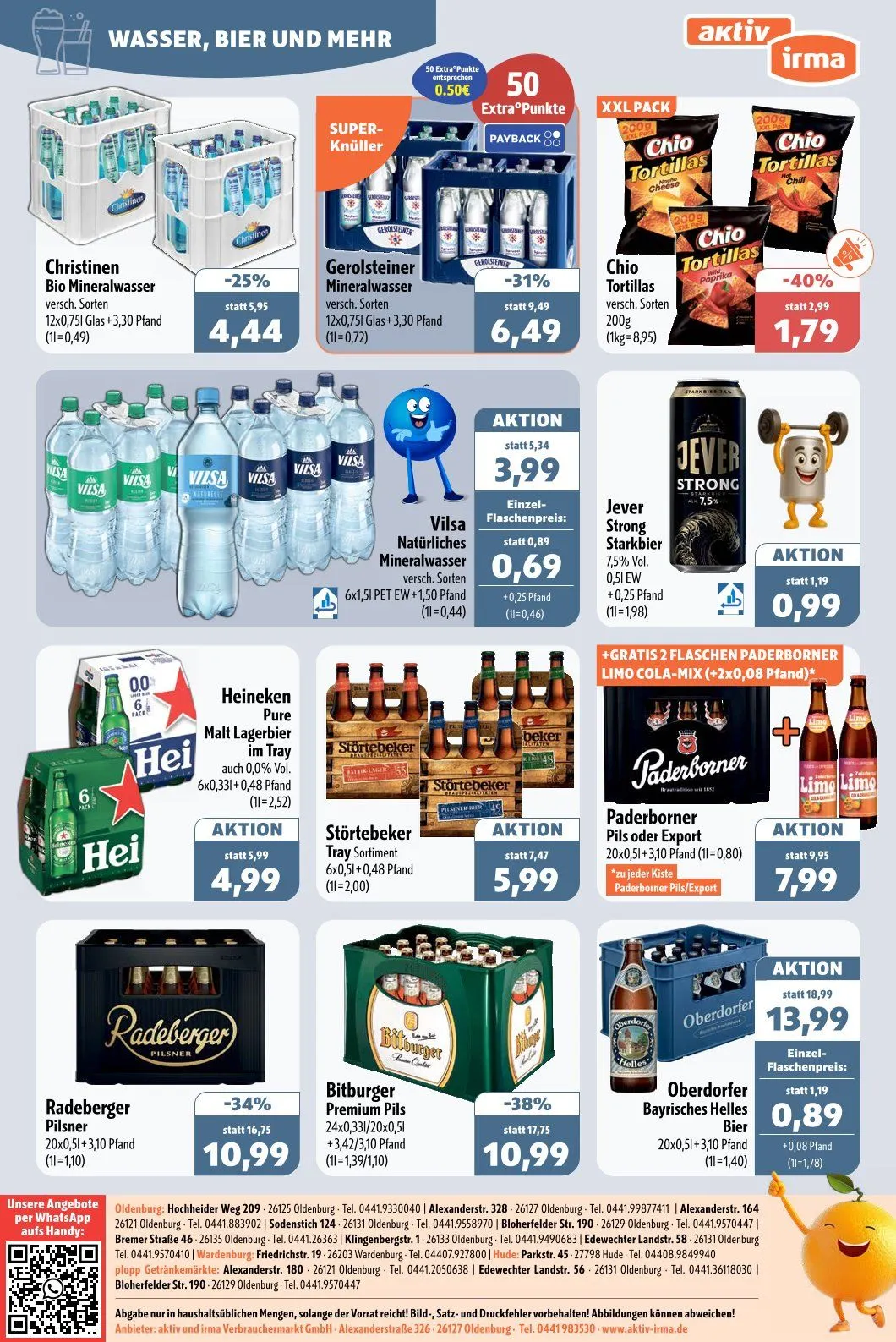 Aktiv Irma Prospekte  von 11. August bis 16. August 2025 - Prospekt seite 16