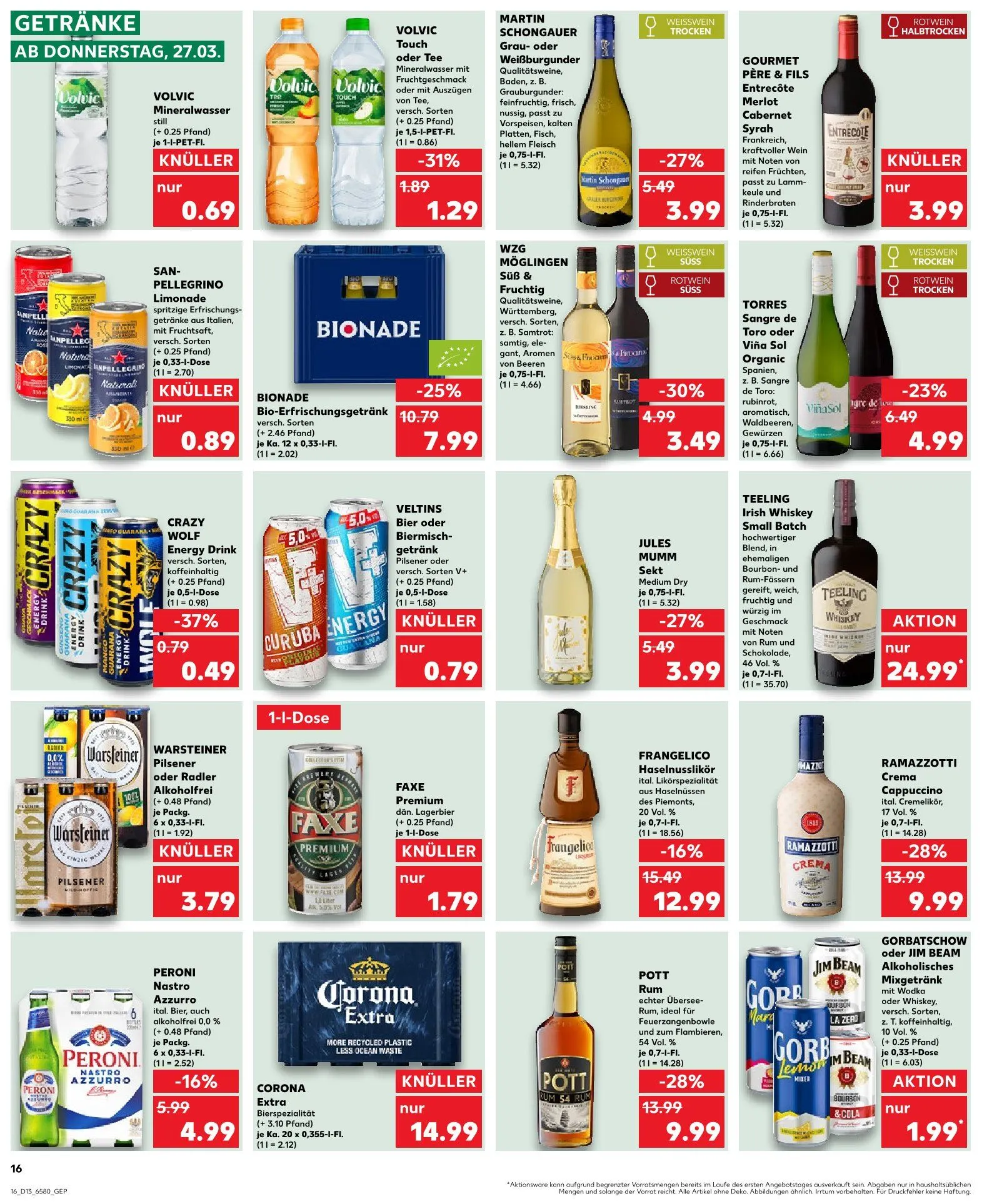 Kaufland Prospekt von 27. März bis 2. April 2025 - Prospekt seite 16