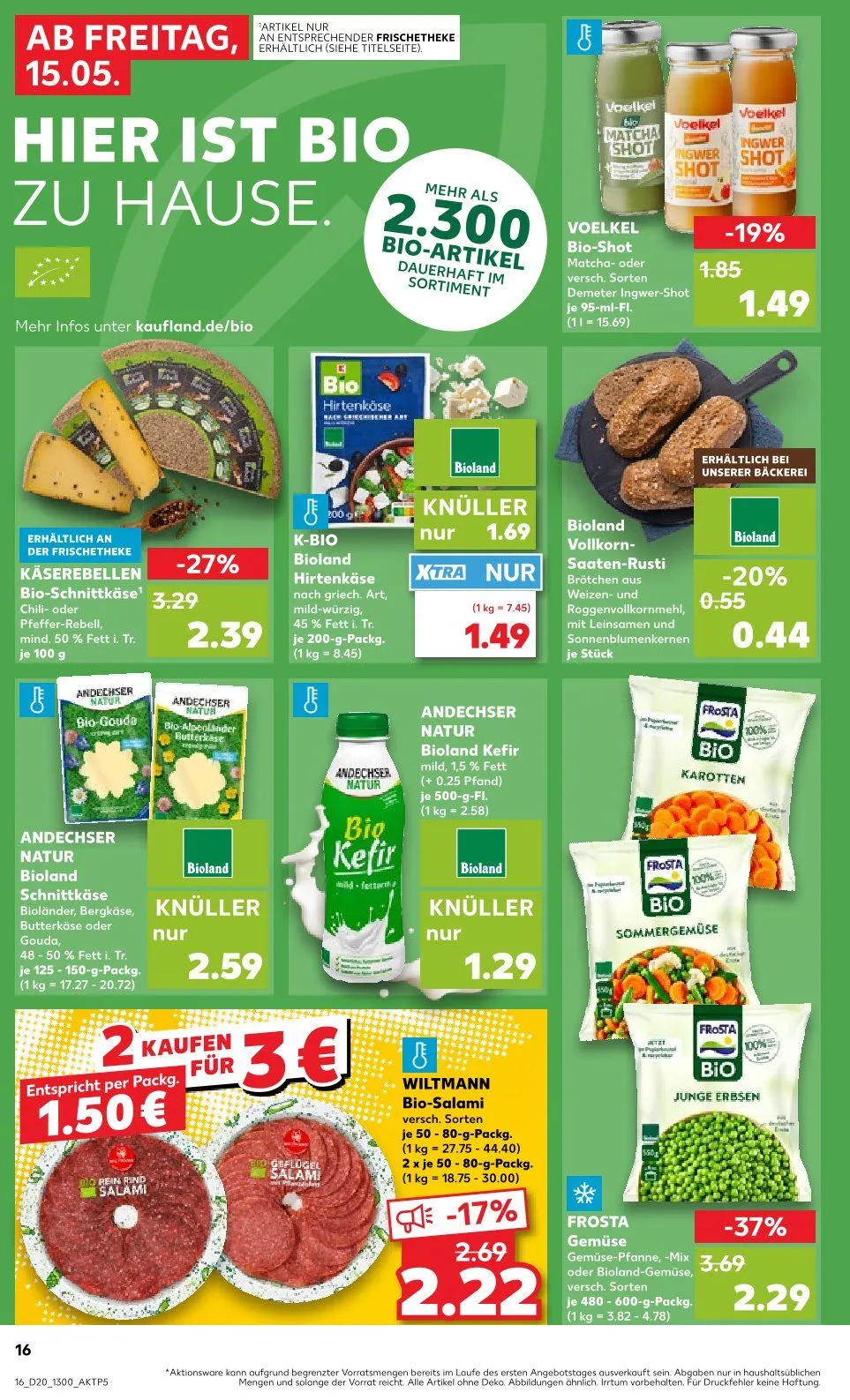  Kaufland Prospekte  von 15. Mai bis 20. Mai 2026 - Prospekt seite 16