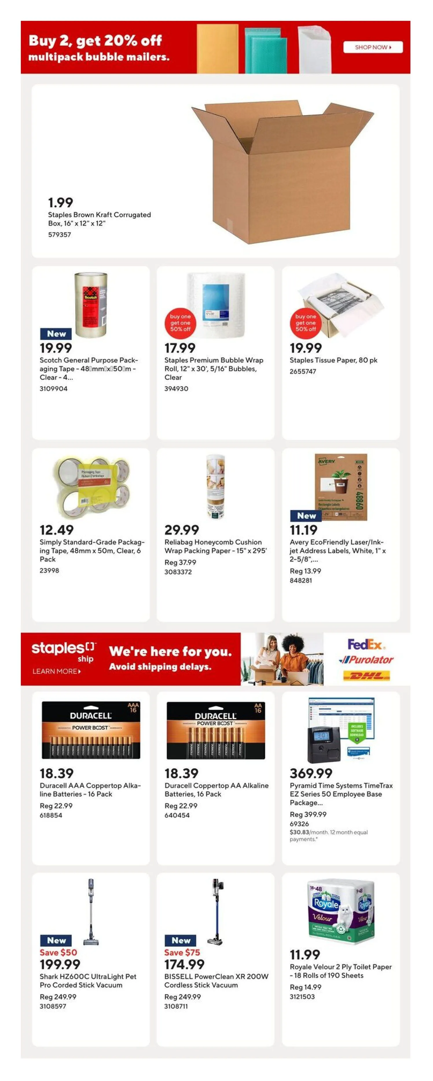 Staples flyers from July 4 to July 10 2025 - flyer page 16