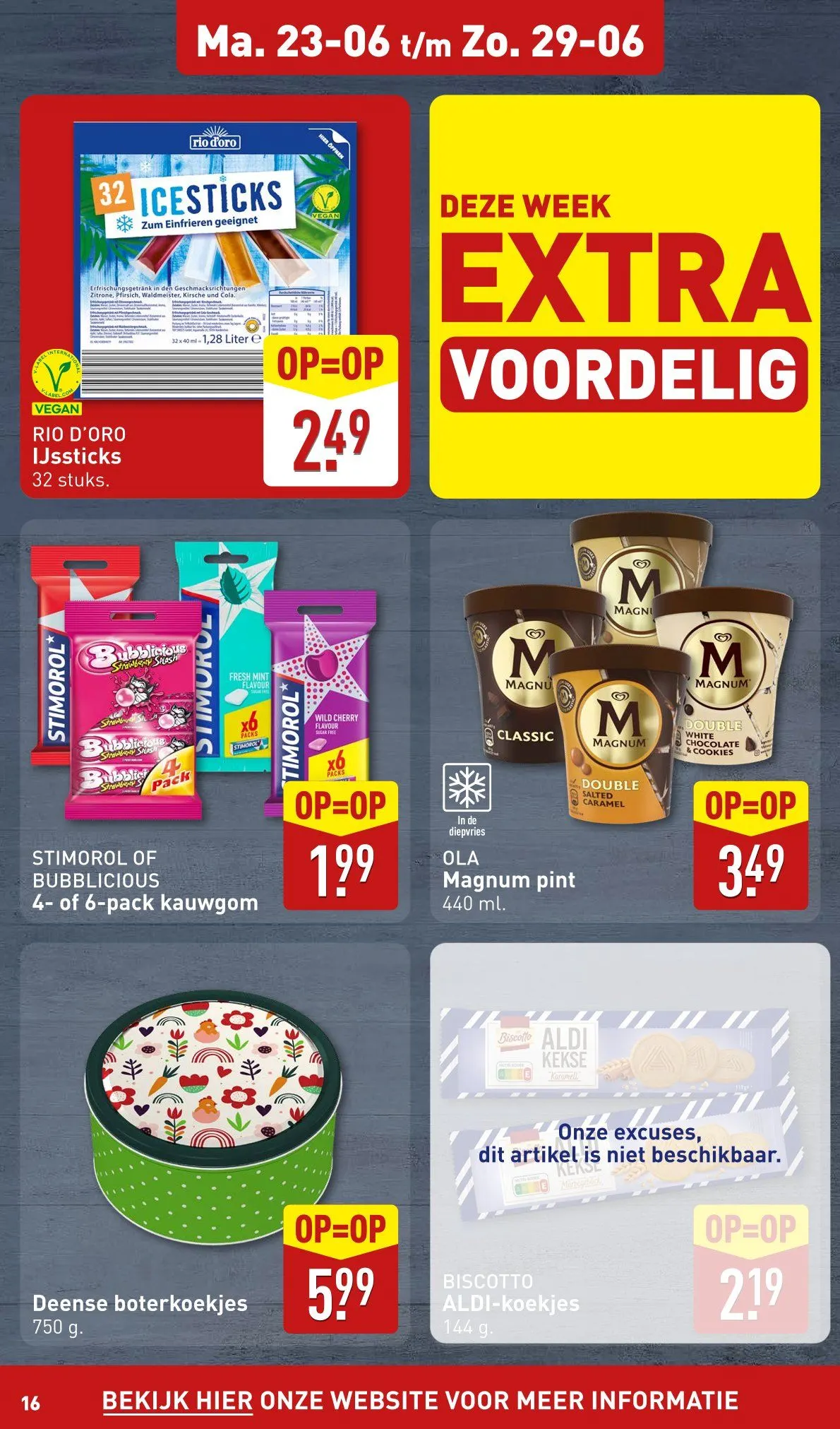 Folder van volgende week van 23 juni tot 29 juni 2025 - Folder pagina 16