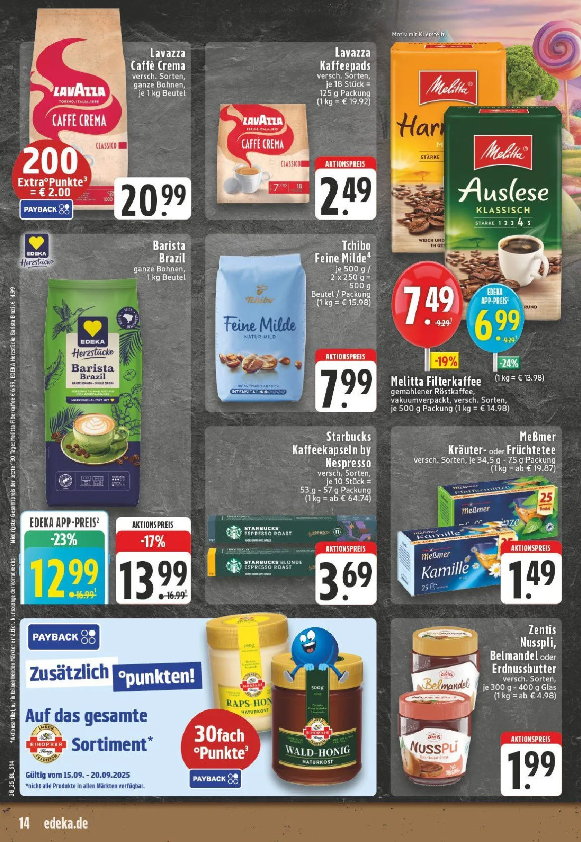 Edeka  Prospekte von 15. September bis 20. September 2025 - Prospekt seite 16