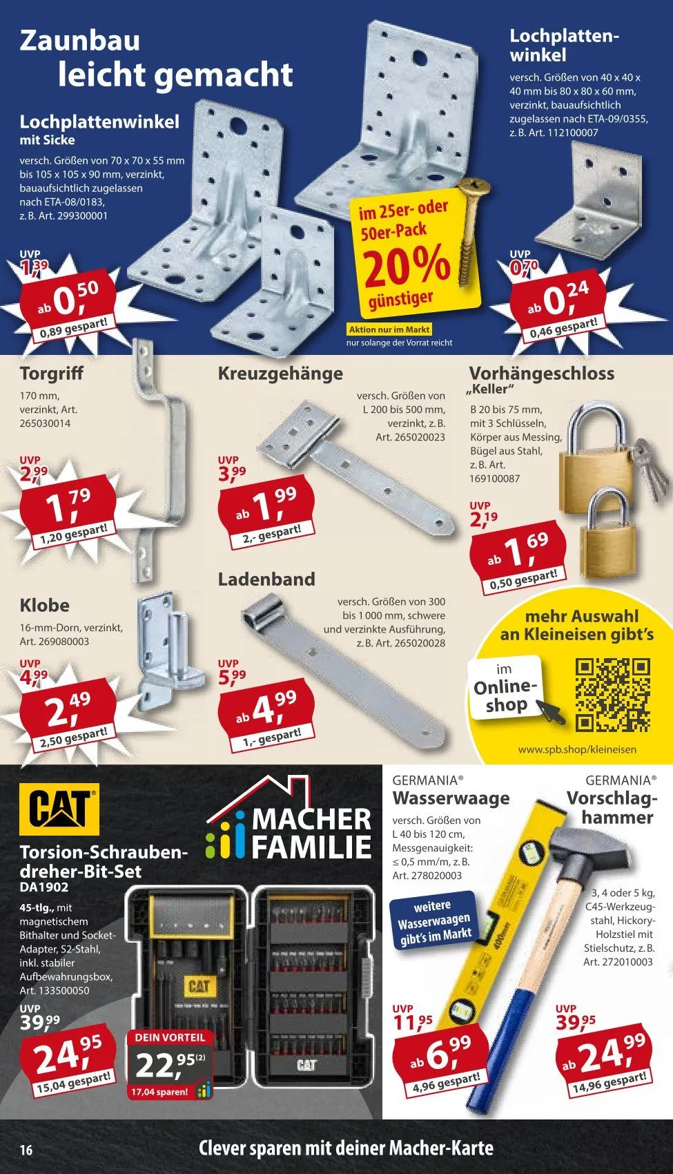 Sonderpreis-Baumarkt Angebote von 16. Mai bis 22. Mai 2026 - Prospekt seite 21