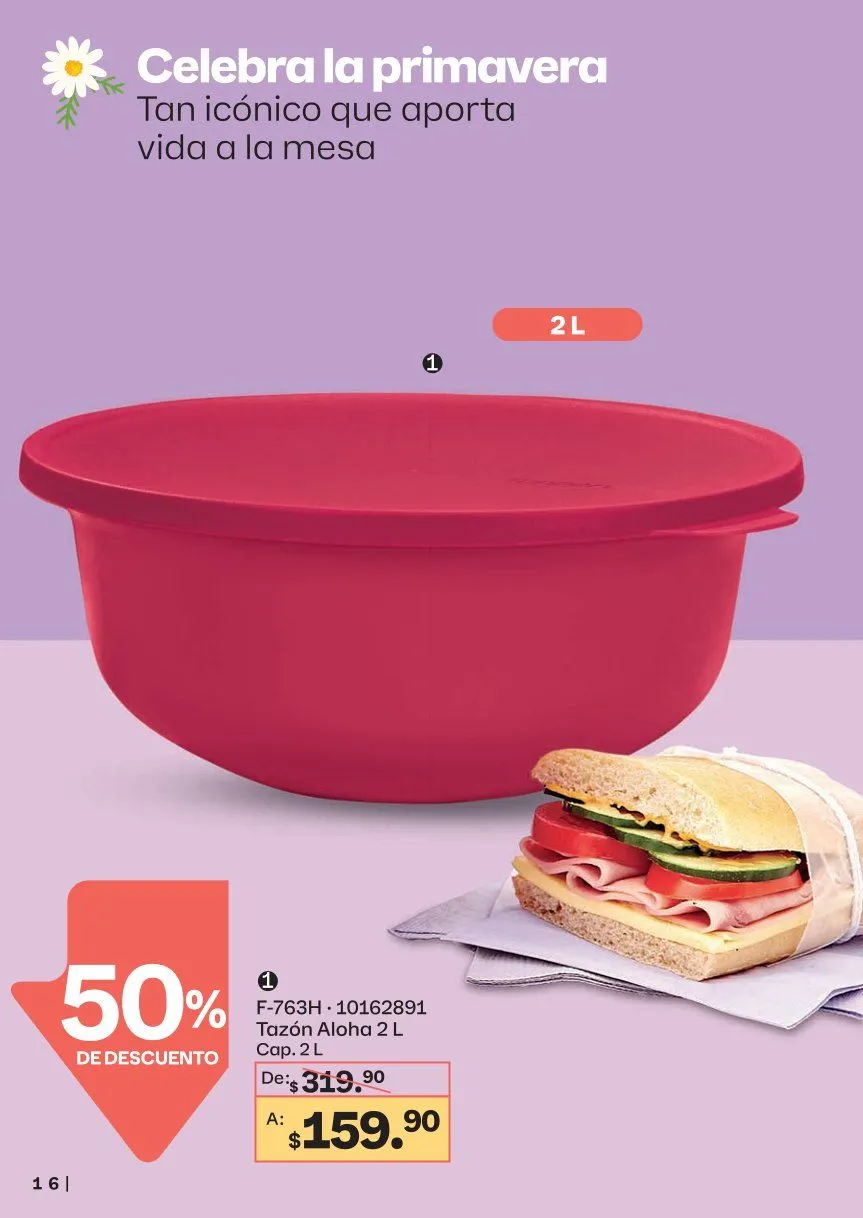 Catálogo de Tupperware catálogos y ofertas 24 de febrero al 31 de marzo 2026 - Pagina 16