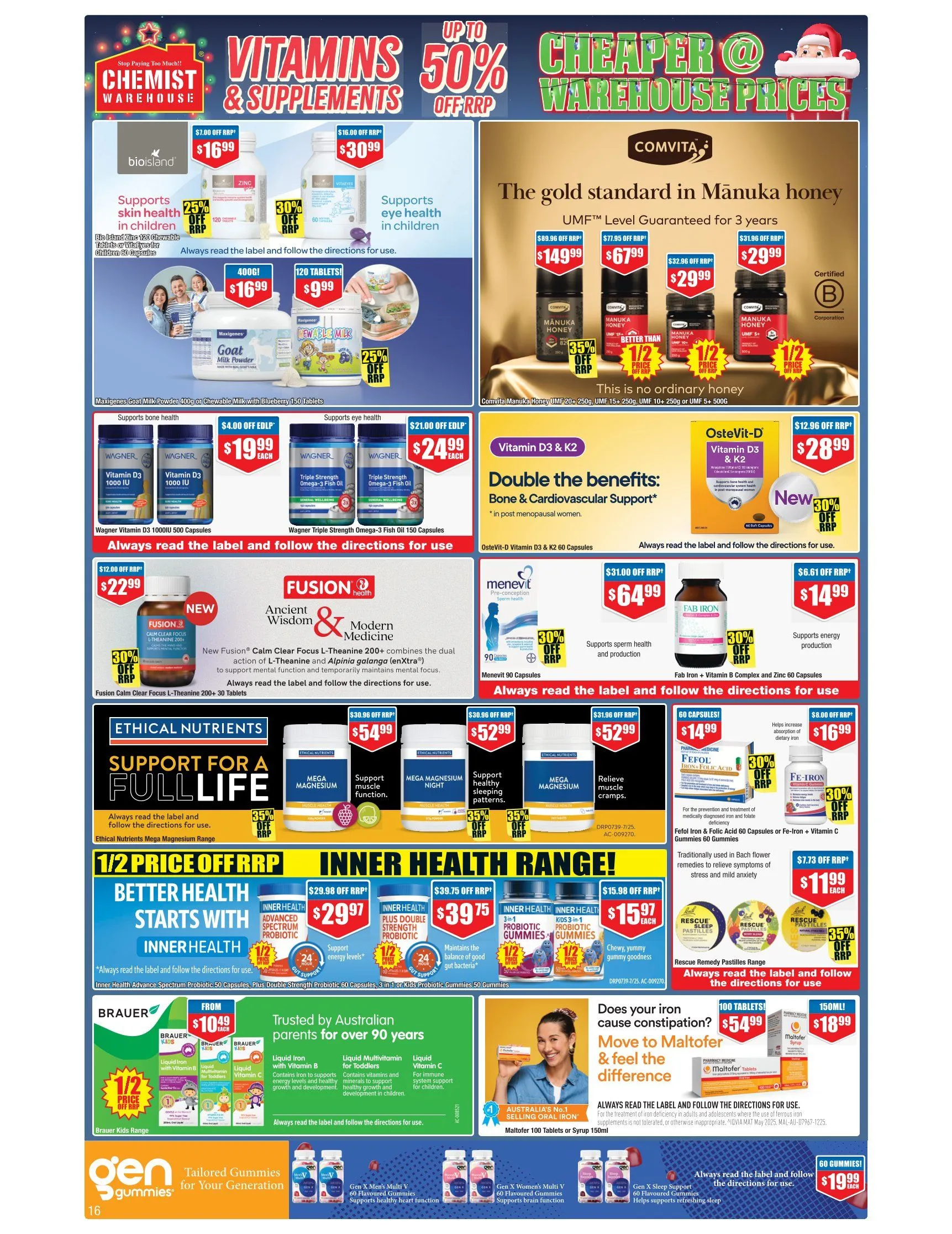 Catalogue Chemist Warehouse - Catalogue valid from 30 October to 12 November 2025 - page 16