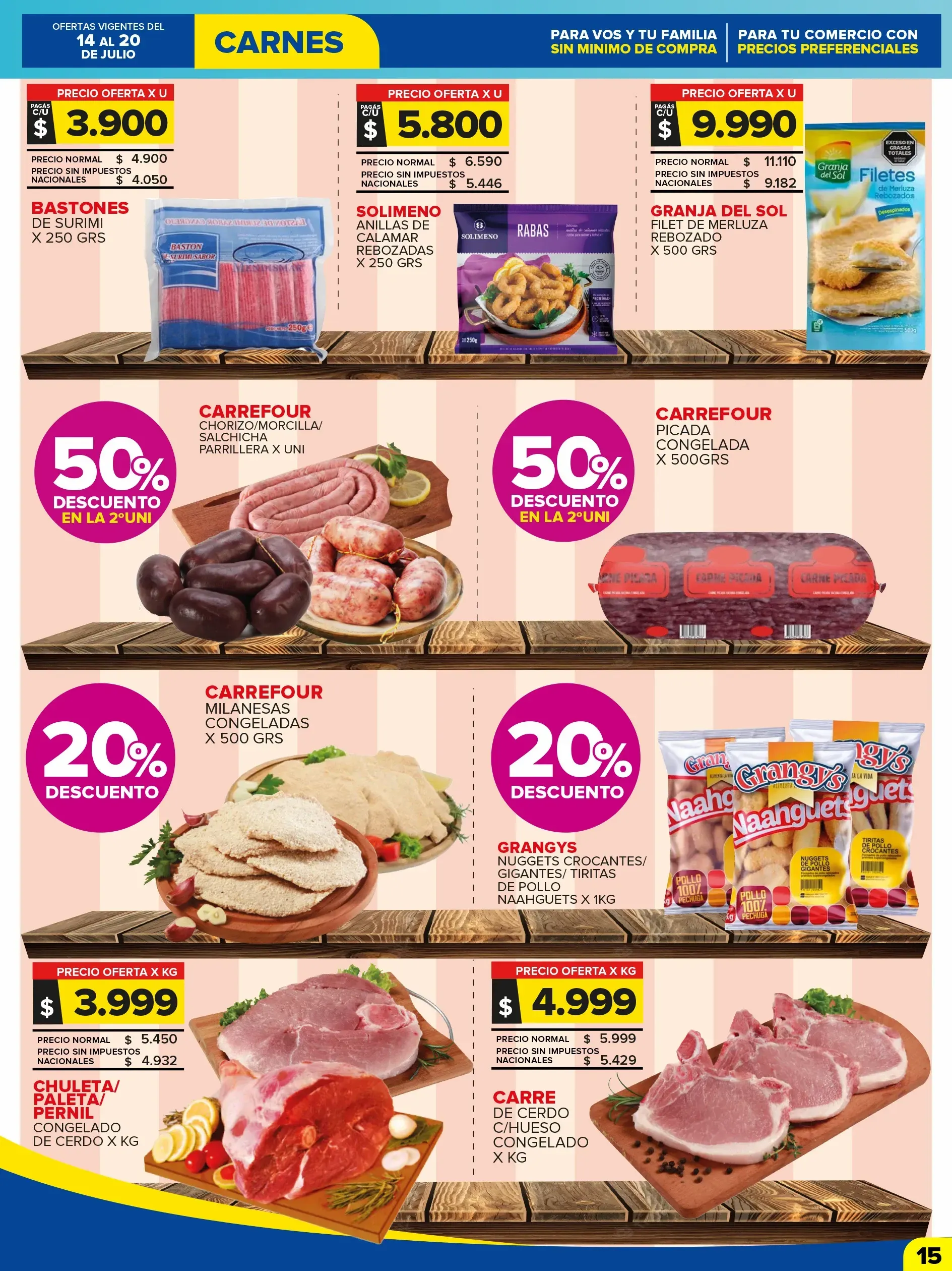 Ofertas de Ofertas Carrefour - Últimos catálogos 14 de julio al 20 de julio 2025 - Página 15 del catálogo