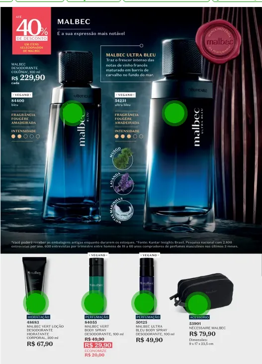 Encarte de  Folhetos O Boticário 19 de janeiro até 25 de janeiro 2026 - Pagina 16