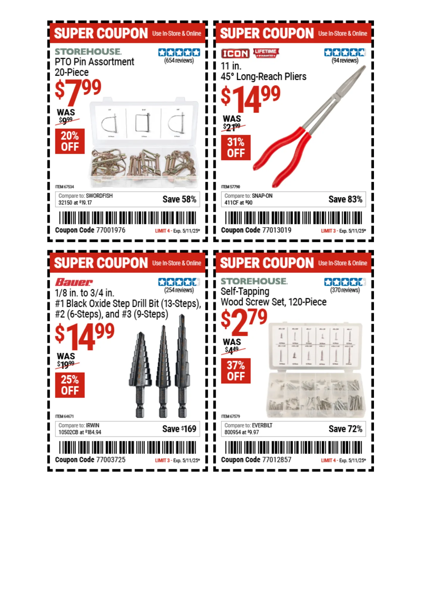 Weekly ad Coupons and Instant Savings  from May 8 to May 22 2025 - Page 15