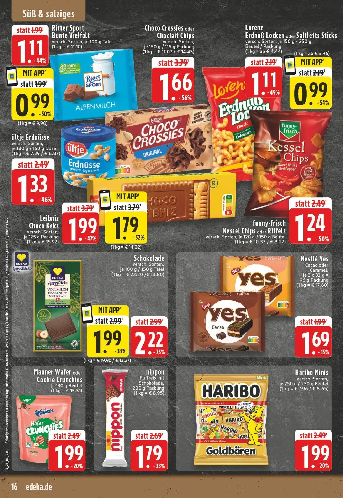 Edeka Prospekte von 23. März bis 28. März 2026 - Prospekt seite 16