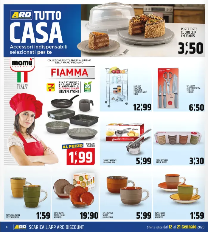  Volantini ARD Discount da 12 gennaio a 21 gennaio di 2026 - Pagina del volantino 16