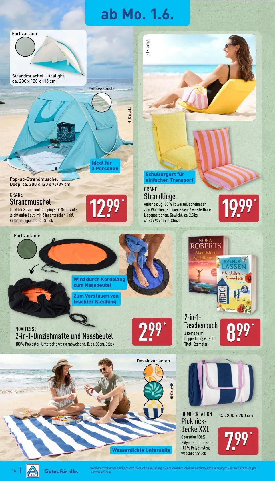 ALDI Nord Prospekte - Aktuelle Angebote von 1. Juni bis 6. Juni 2026 - Prospekt seite 16