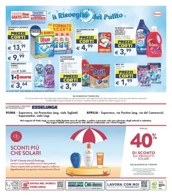 Volantini Esselunga da 28 maggio a 7 giugno di 2026 - Pagina del volantino 16