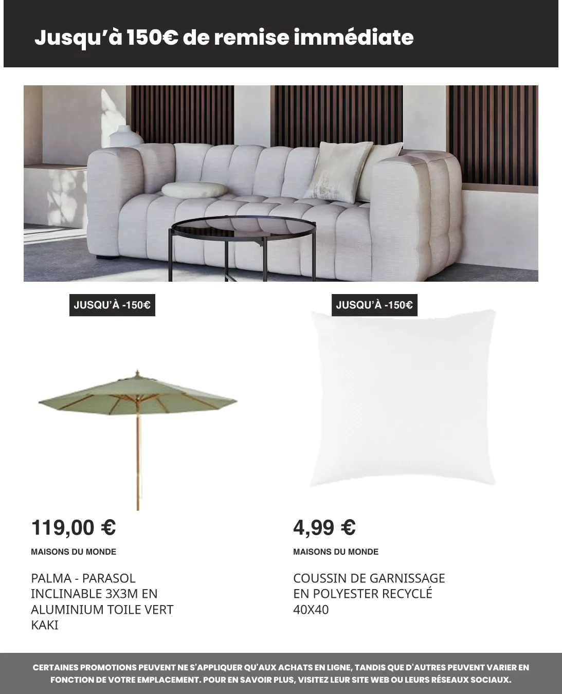Catalogues Maisons du Monde du 27 mai au 10 juin 2026 - Catalogue page 16
