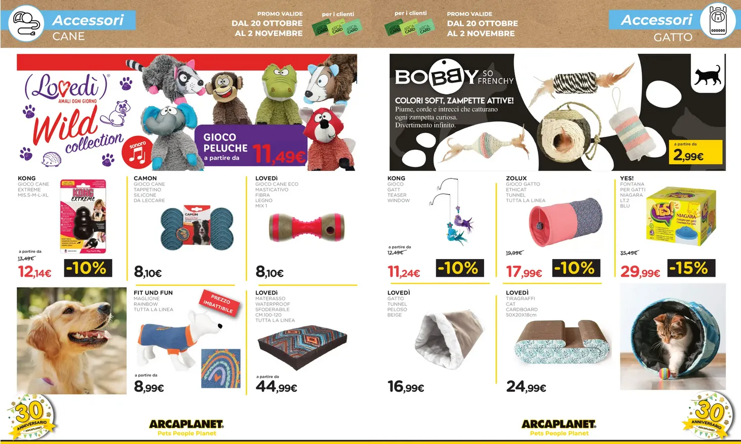 Volantini Arcaplanet da 20 ottobre a 2 novembre di 2025 - Pagina del volantino 16