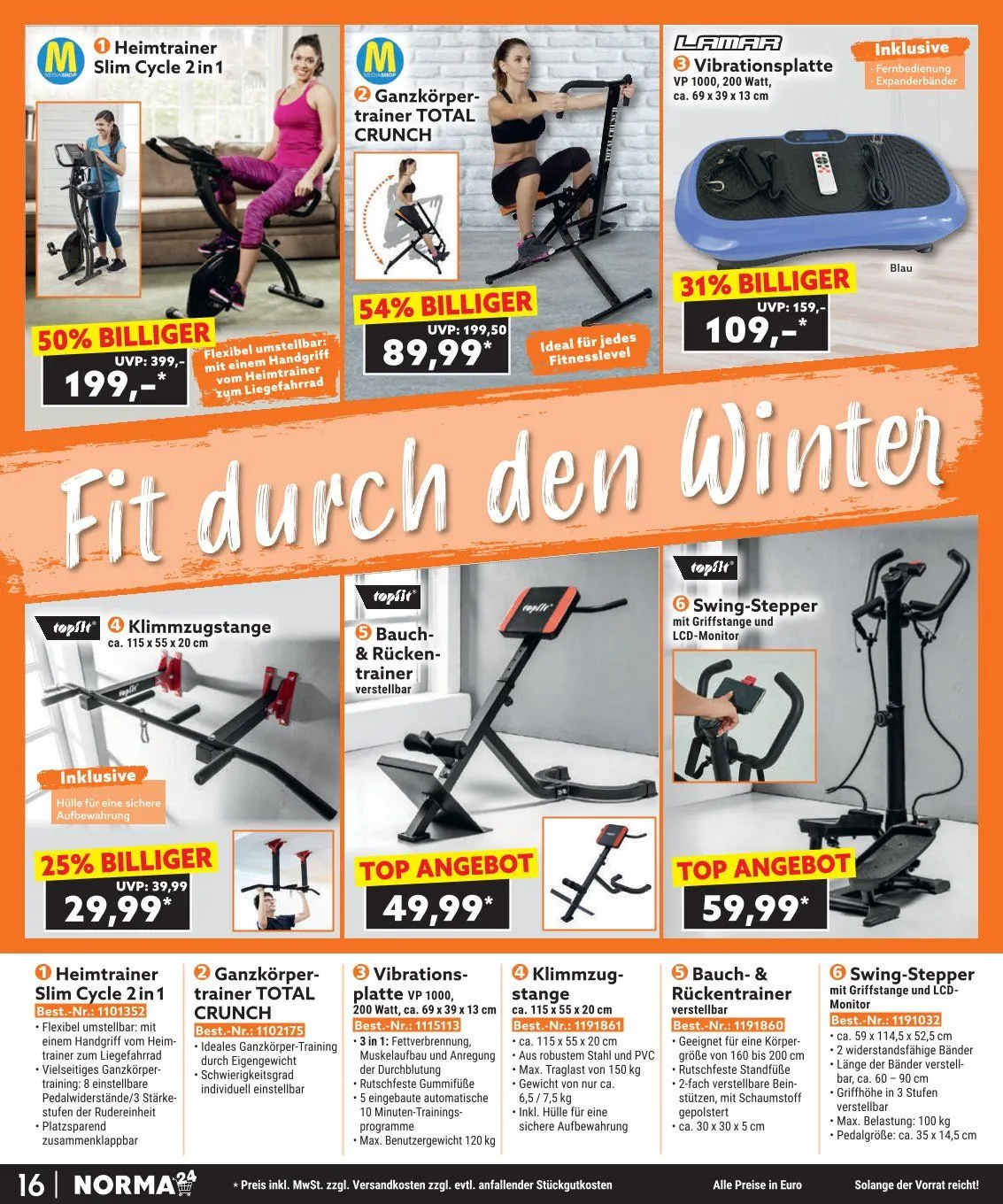 NORMA Angebote von 22. Dezember bis 24. Dezember 2025 - Prospekt seite 16