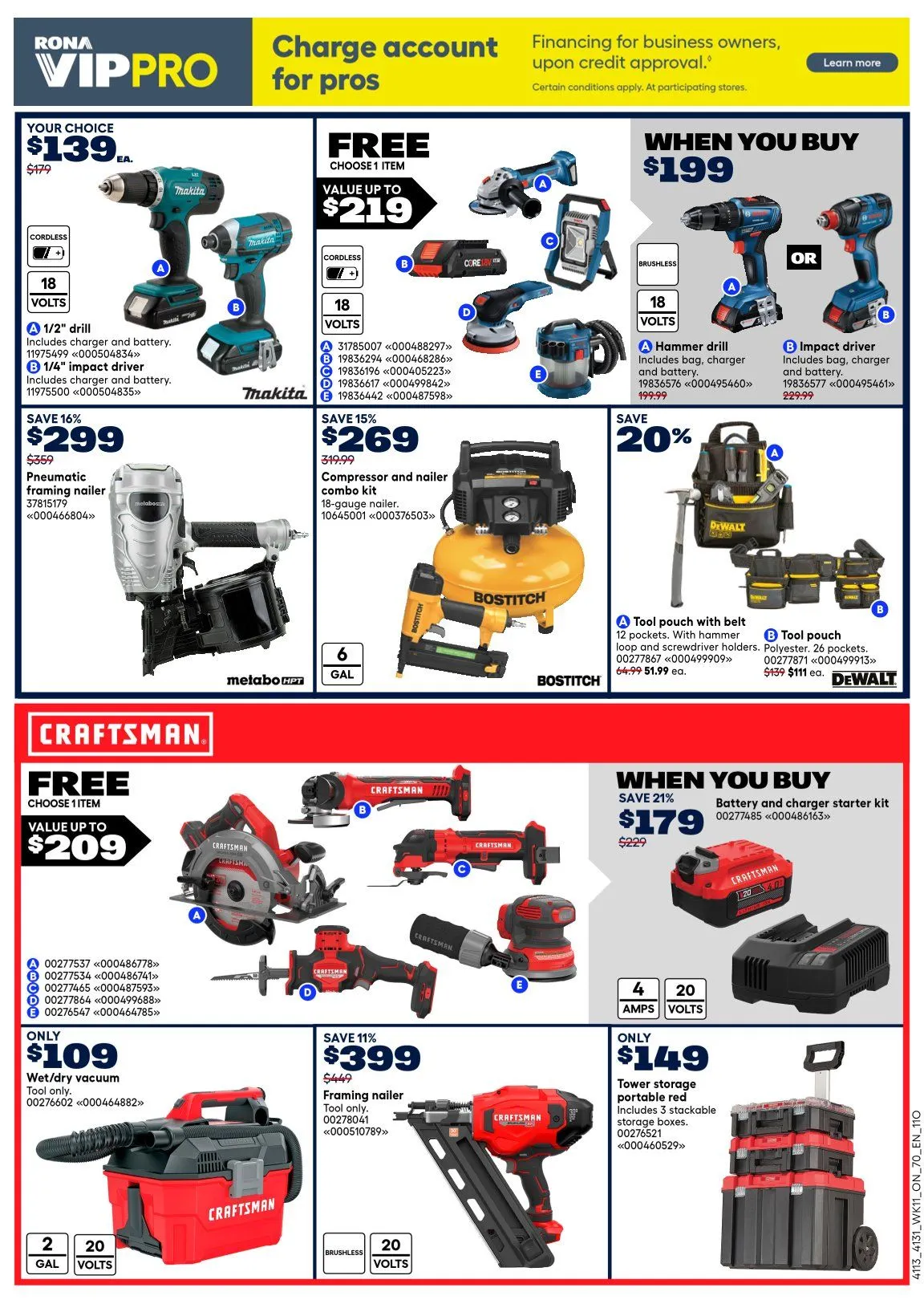 RONA Sales from April 9 to April 15 2026 - flyer page 16