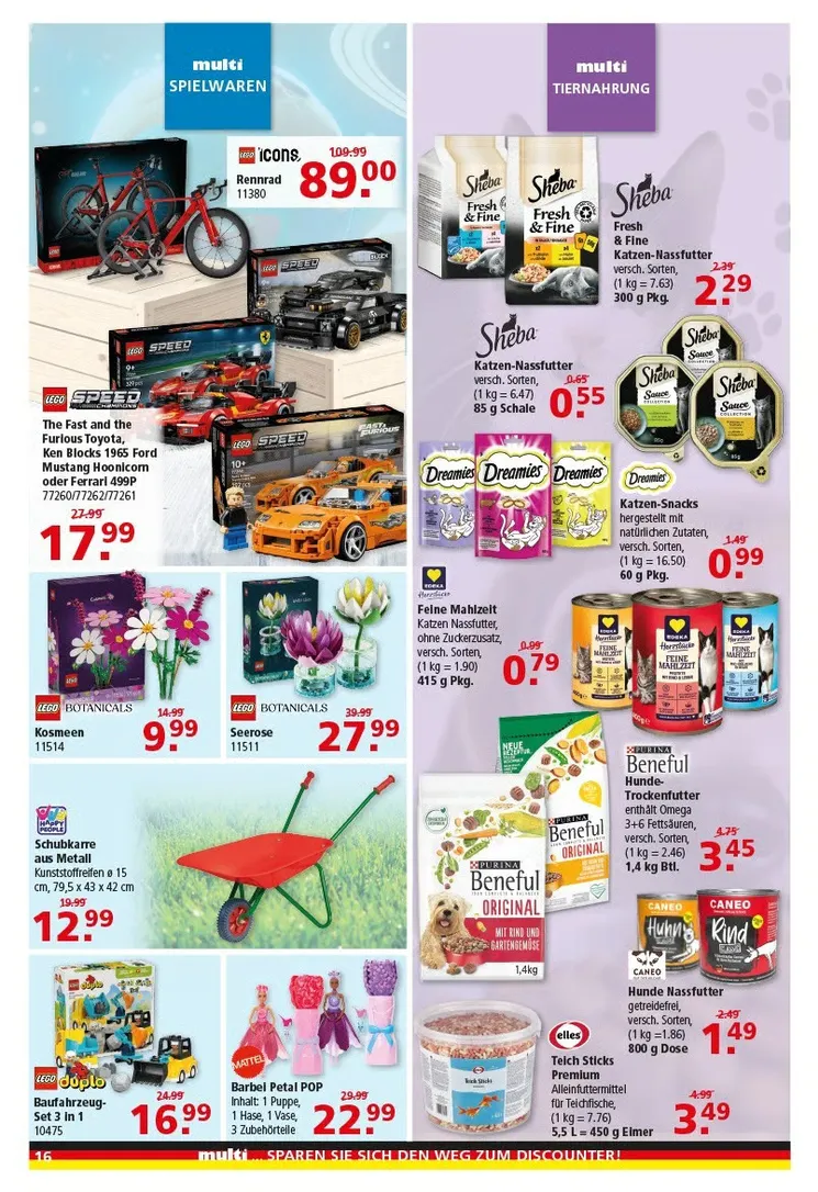  Multi Markt Angebote von 15. Juni bis 20. Juni 2026 - Prospekt seite 16