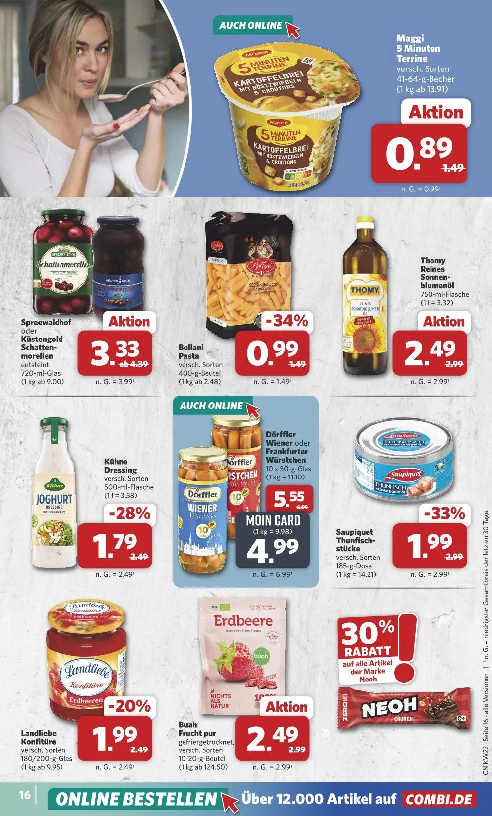 Combi Angebote von 27. Mai bis 30. Mai 2026 - Prospekt seite 16
