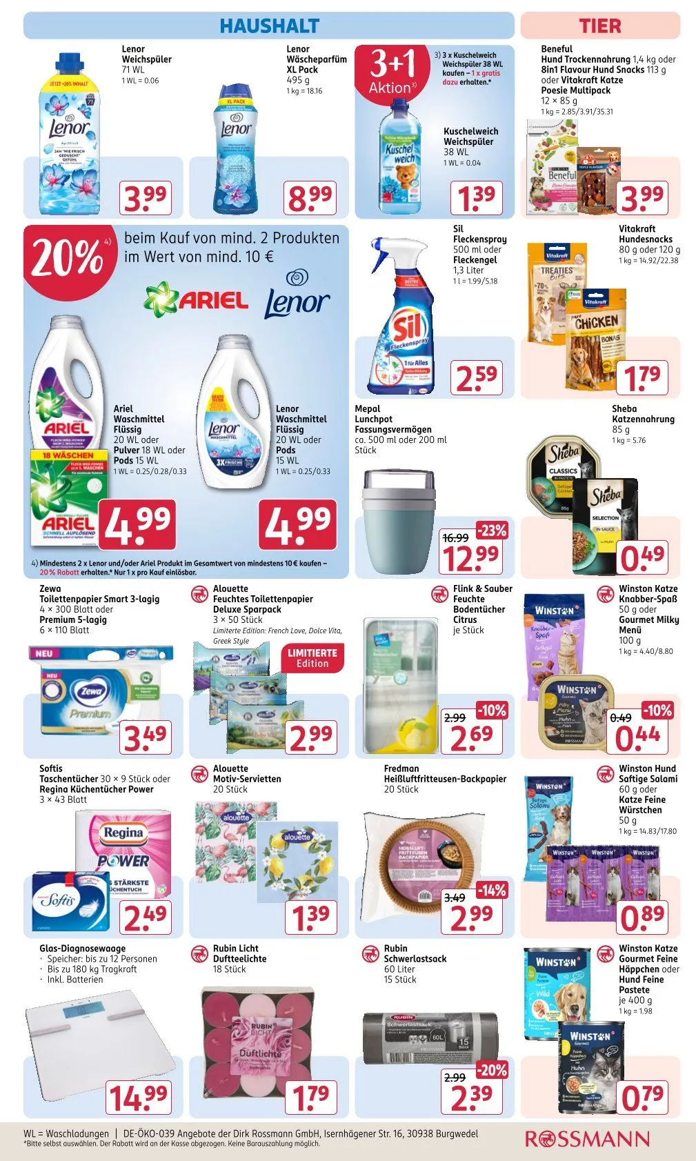 Rossmann Prospekte von 1. Juni bis 6. Juni 2026 - Prospekt seite 16