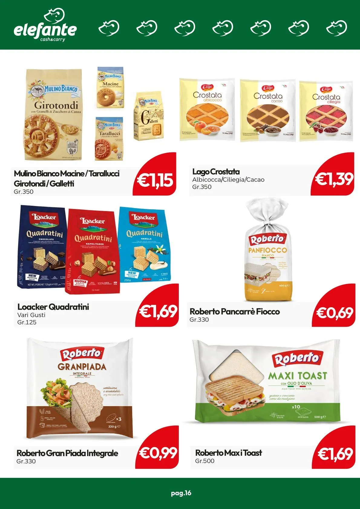 Elefante Cash & Carry Volantino da 16 maggio a 25 maggio di 2025 - Pagina del volantino 16