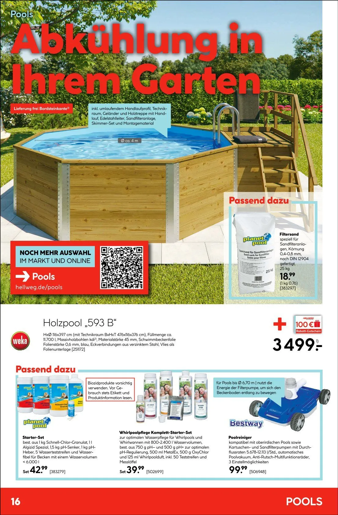 Hellweg Prospekt von 31. März bis 10. April 2025 - Prospekt seite 16