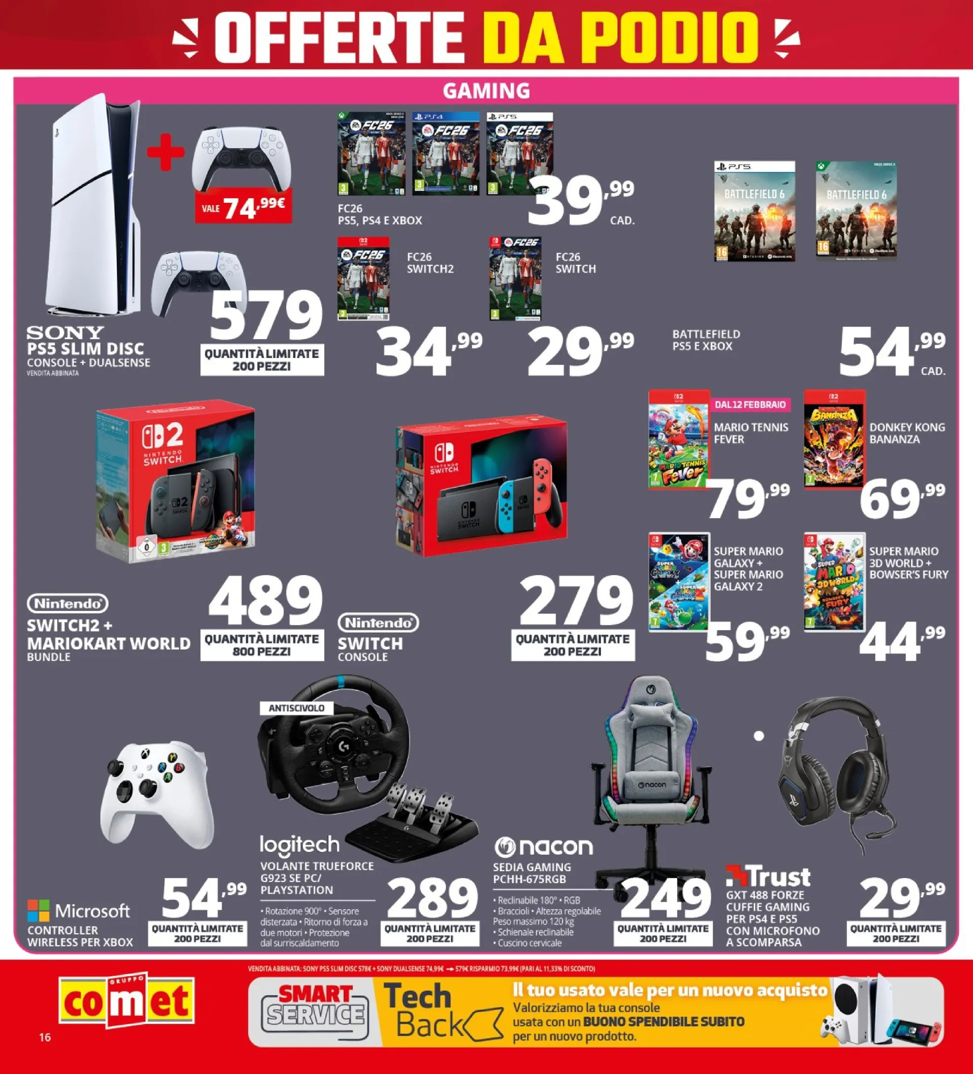  Volantini Comet da 5 febbraio a 18 febbraio di 2026 - Pagina del volantino 16