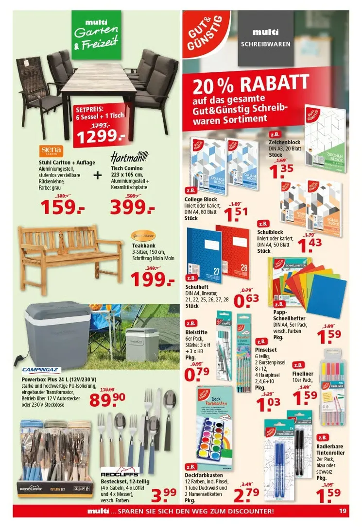 Multi Markt Angebote von 20. Juli bis 25. Juli 2026 - Prospekt seite 16
