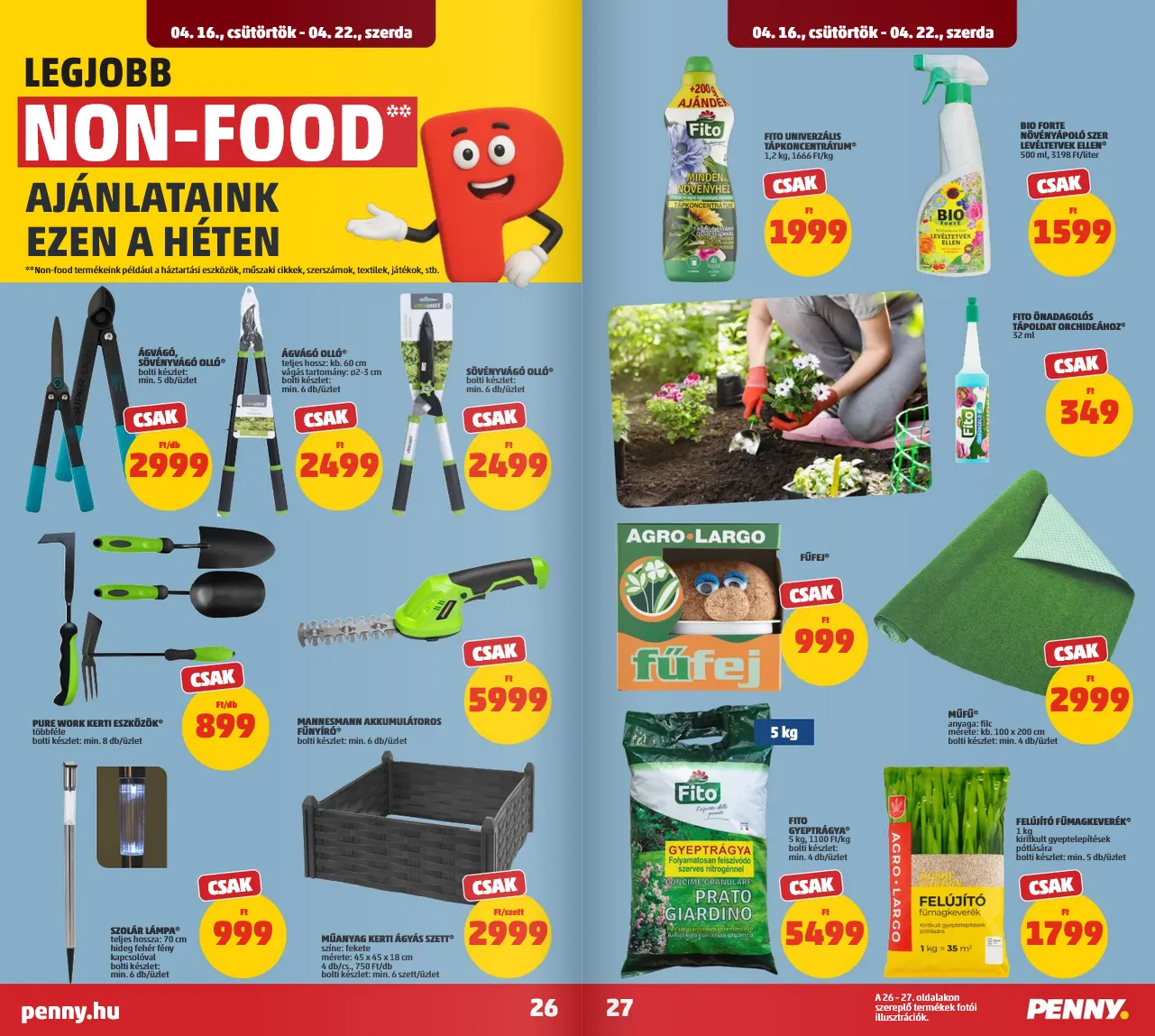 Katalógus Penny Market legfrissebb ajánlatai április 16.-tól április 22.-ig 2026. - Oldal 16