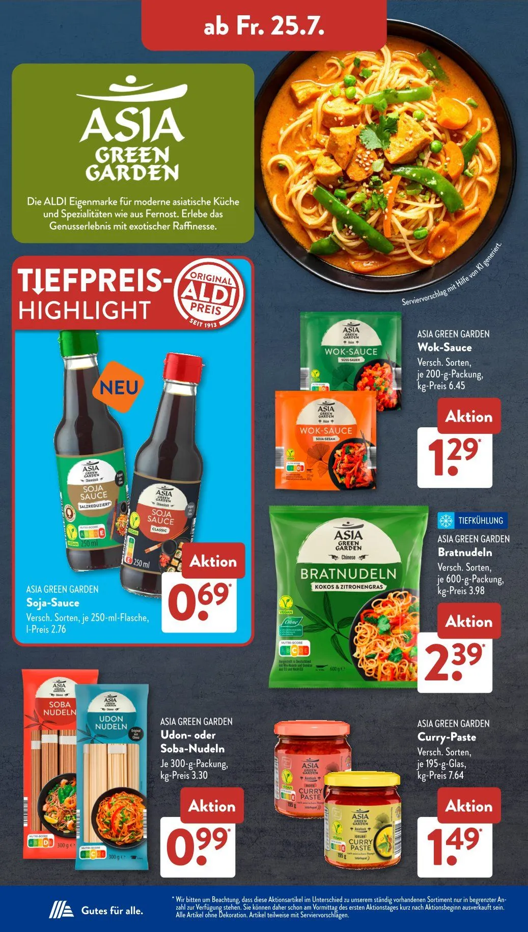 ALDI SÜD Prospekte von 21. Juli bis 26. Juli 2025 - Prospekt seite 16