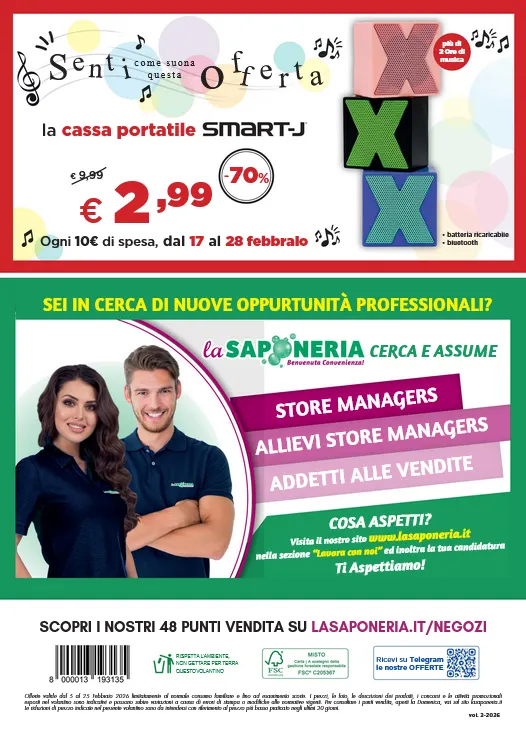 Volantini la saponeria da 5 febbraio a 25 febbraio di 2026 - Pagina del volantino 16