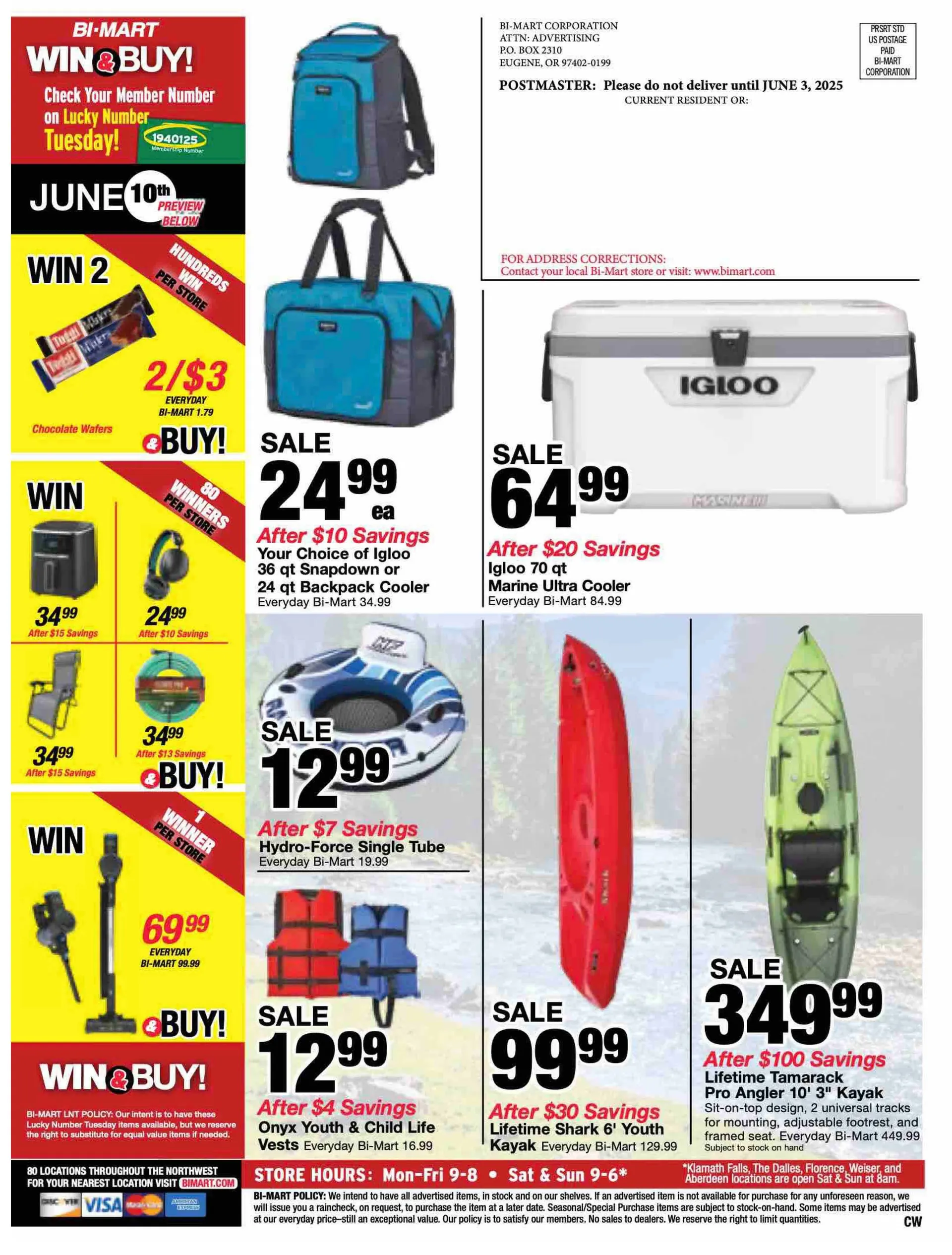 Weekly ad BI-MART Sales from June 3 to June 16 2025 - Page 16