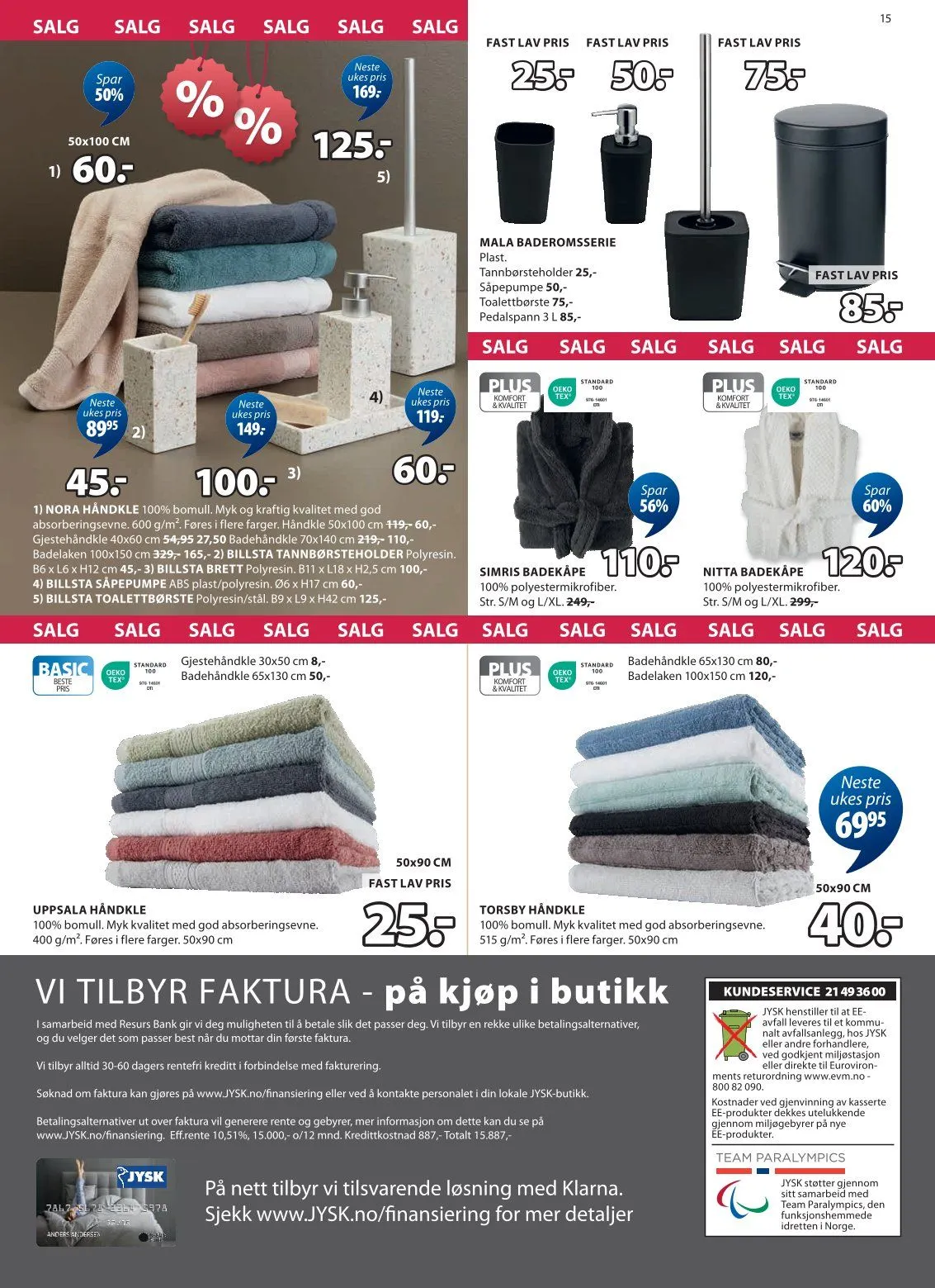 JYSK Tilbud fra 7. januar til 12. januar 2025 - kundeavisside 16