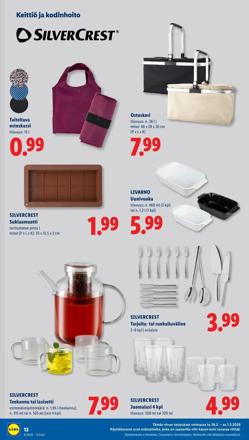 Kaupan Lidl voimassa alkaen 26. helmikuuta - 4. maaliskuuta 2026 - Tarjouslehti sivu 16