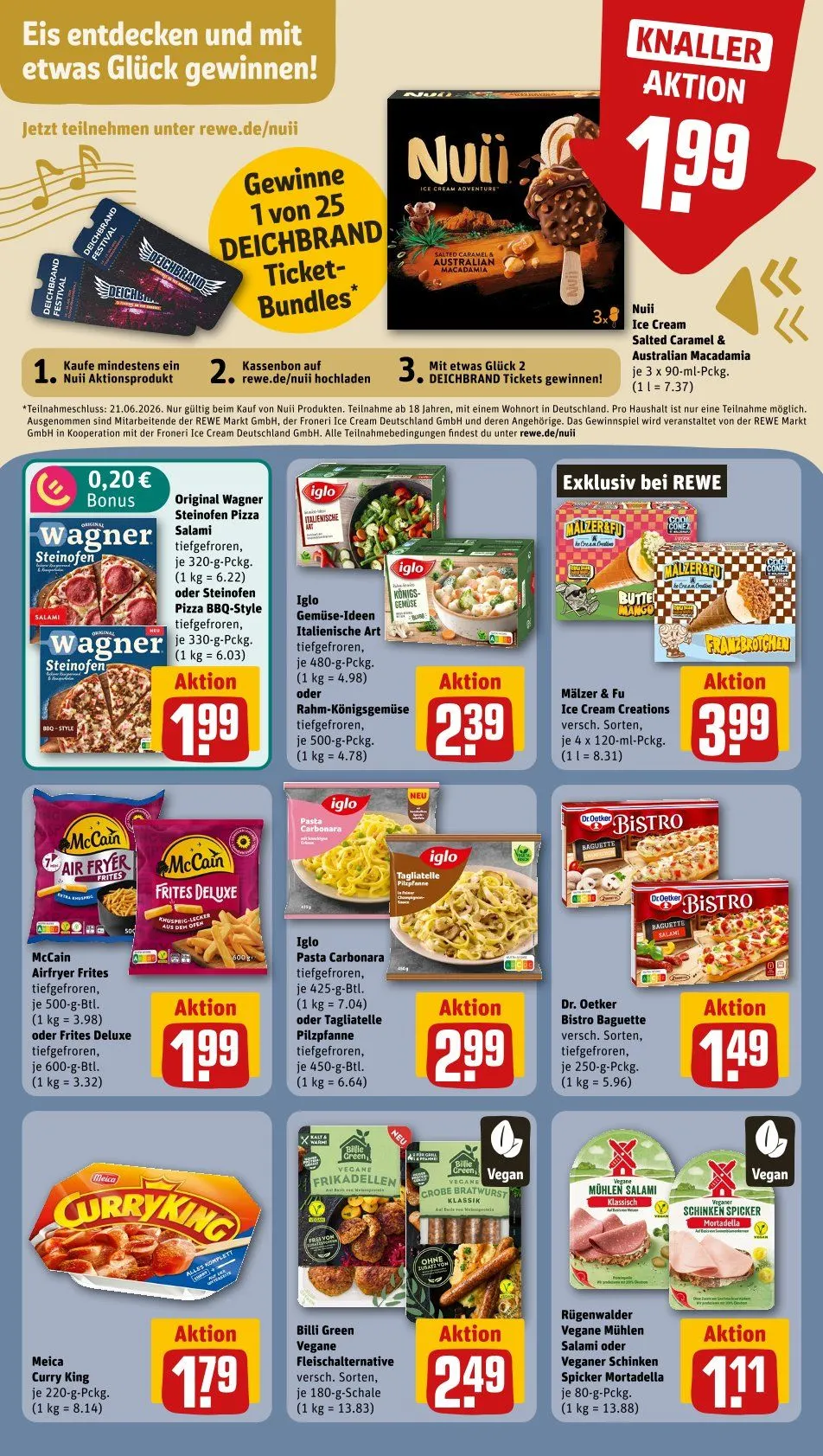 Rewe Angebote von 15. Juni bis 21. Juni 2026 - Prospekt seite 16