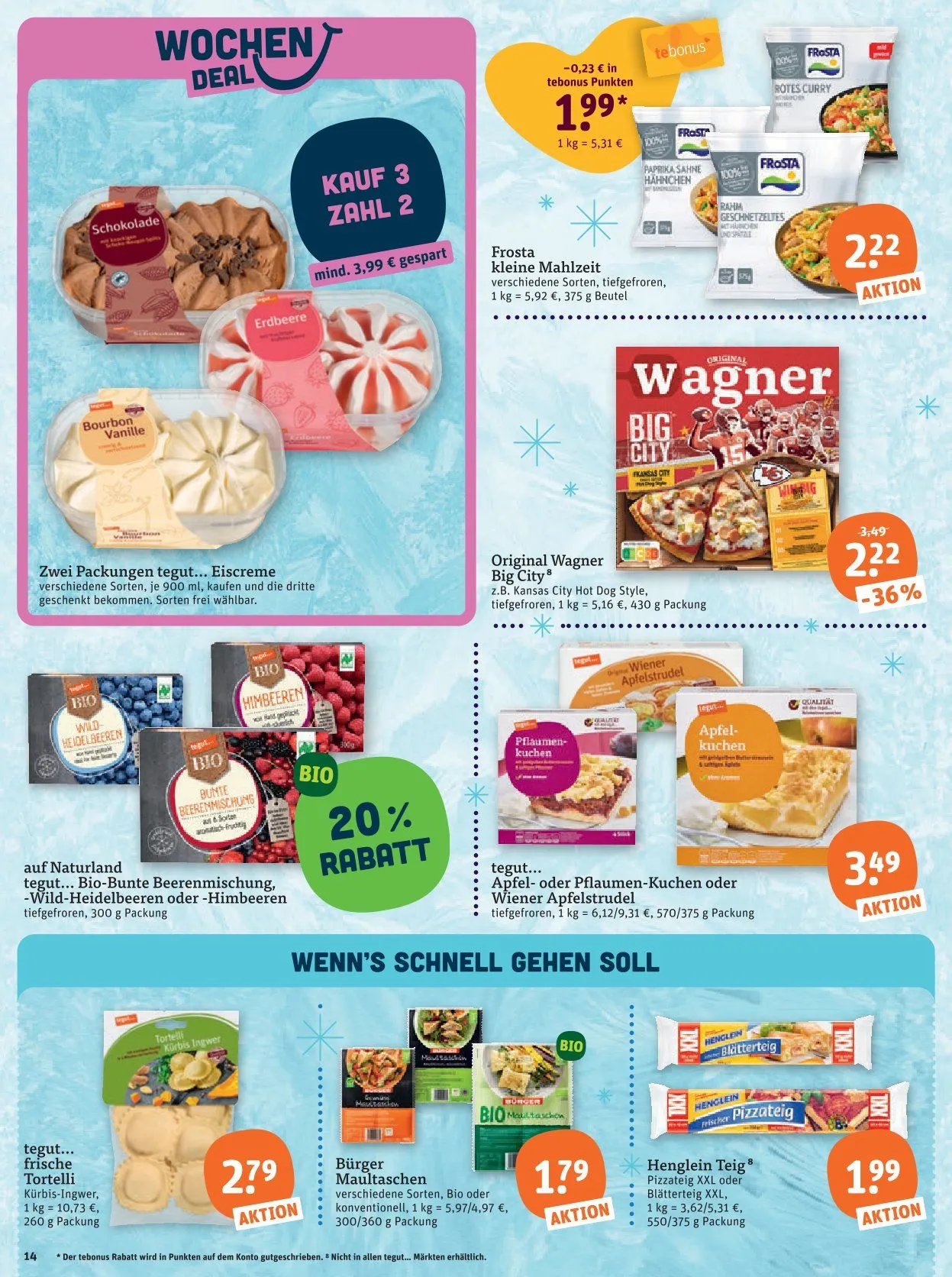 tegut... Angebote von 22. Dezember bis 27. Dezember 2025 - Prospekt seite 16