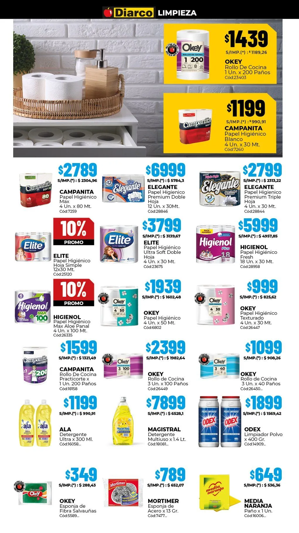 Ofertas de Diarco Ofertas 19 de enero al 23 de enero 2026 - Página 16 del catálogo