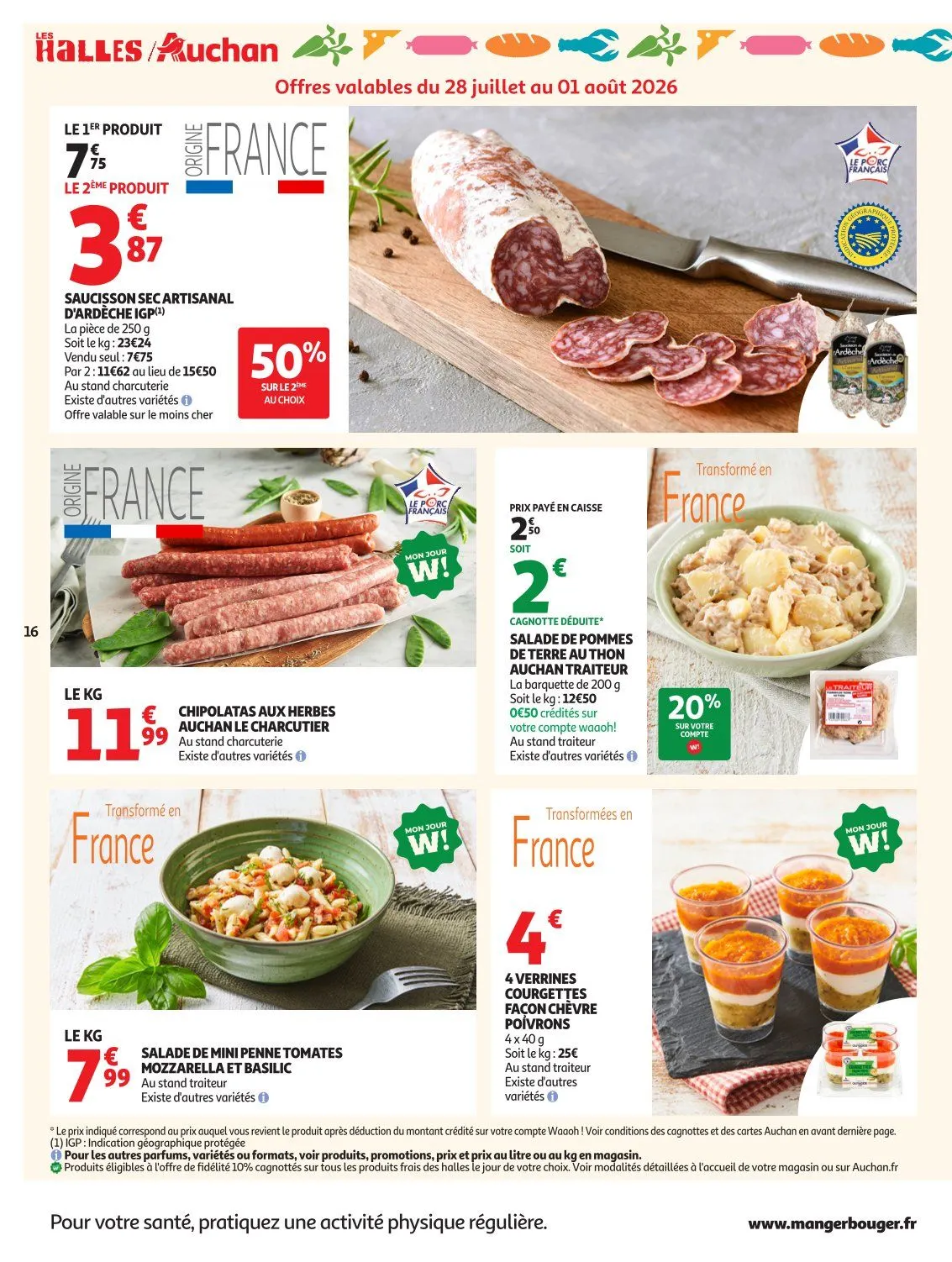 Catalogues Auchan du 28 juillet au 8 août 2026 - Catalogue page 16