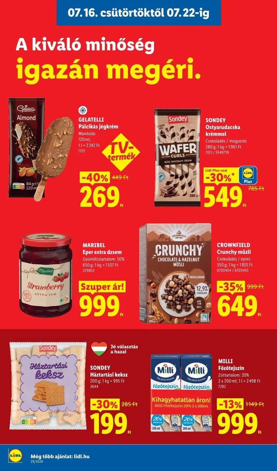 Katalógus Lidl  július 16.-tól július 22.-ig 2026. - Oldal 16
