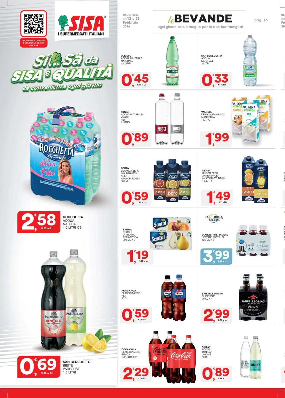 Volantini Sisa da 12 febbraio a 25 febbraio di 2026 - Pagina del volantino 16