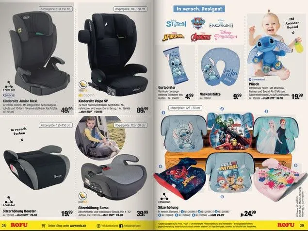 ROFU Kinderland Prospekte von 23. März bis 17. August 2025 - Prospekt seite 15