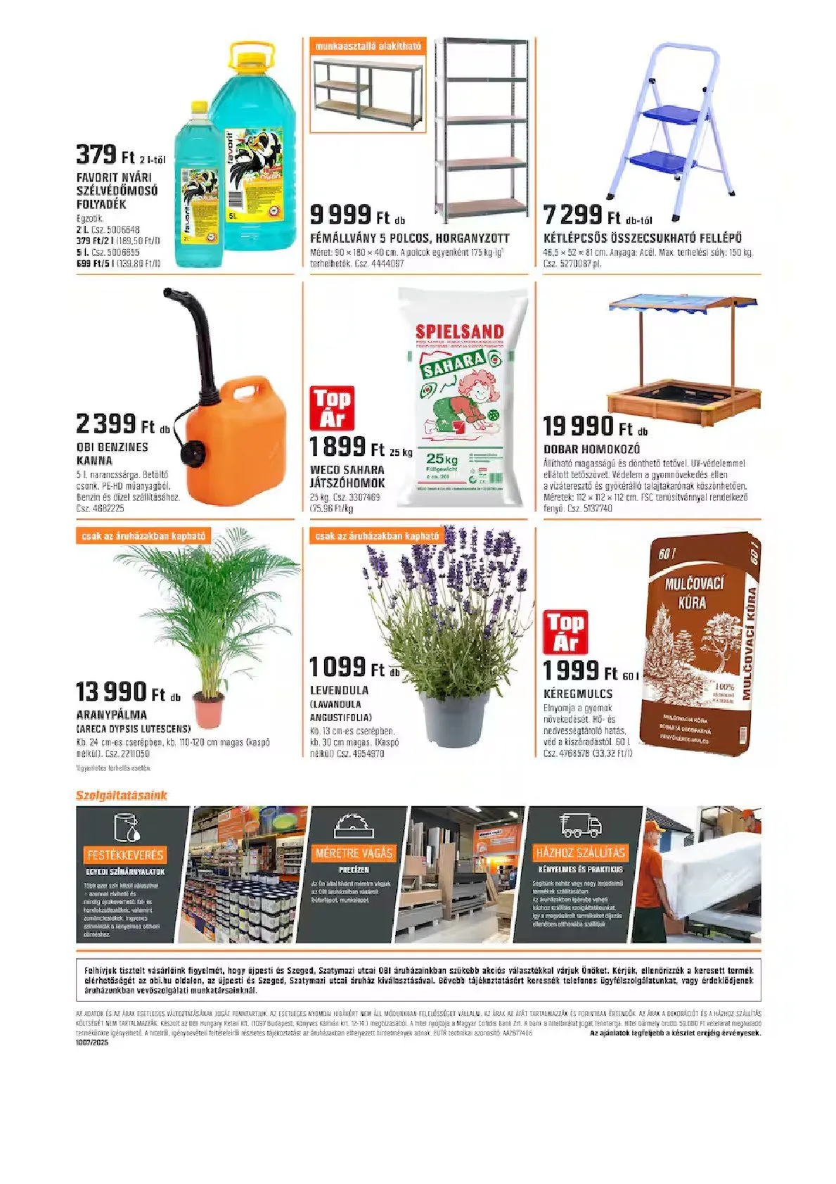 Katalógus OBI legfrissebb ajánlatai július 1.-tól július 31.-ig 2025. - Oldal 16
