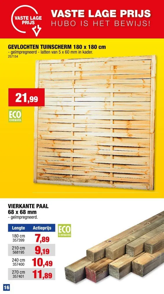 Hubo Promoties van 8 januari tot 19 januari 2025 - folder pagina 16