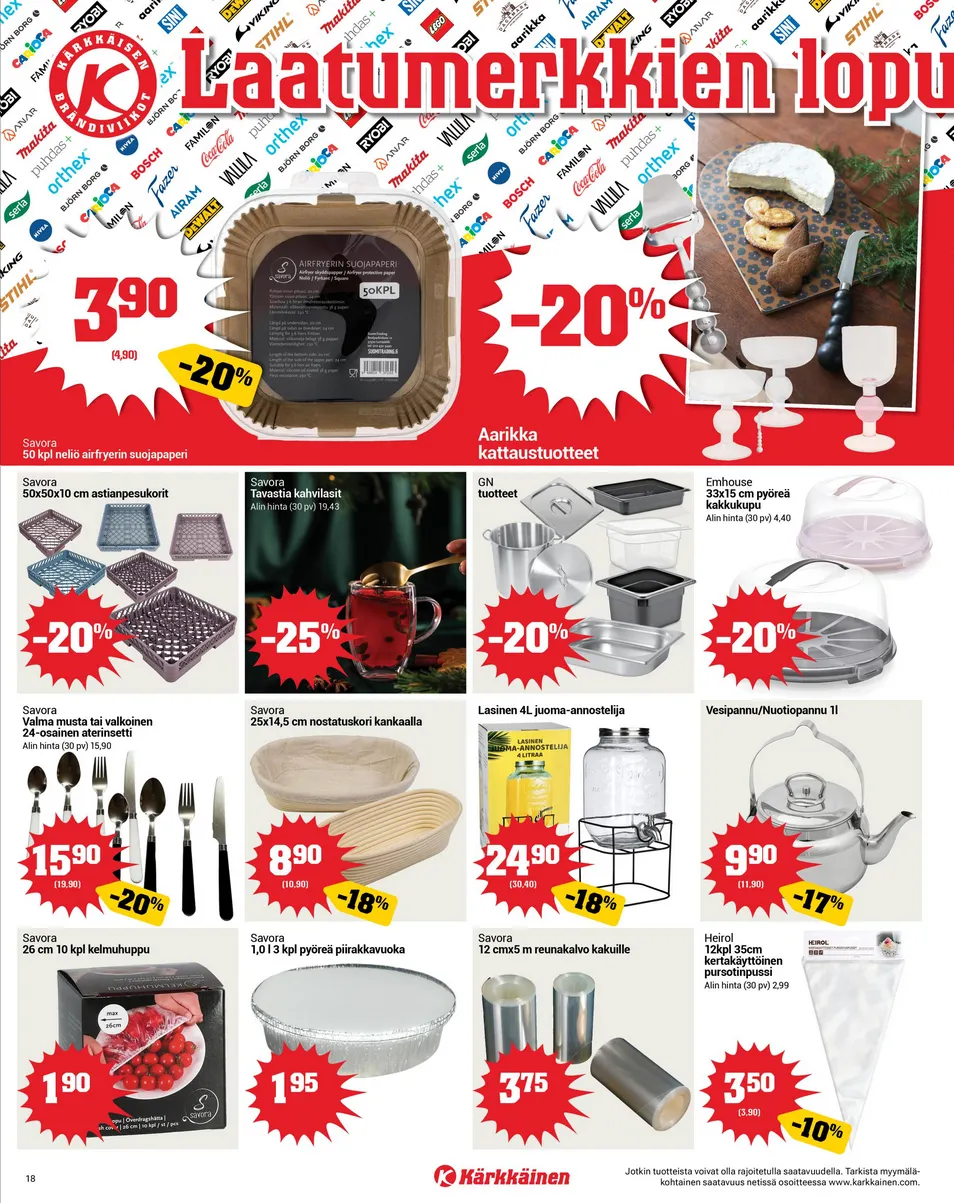 Kaupan Kärkkäinen Tarjoukset voimassa alkaen 4. maaliskuuta - 17. maaliskuuta 2026 - Tarjouslehti sivu 16