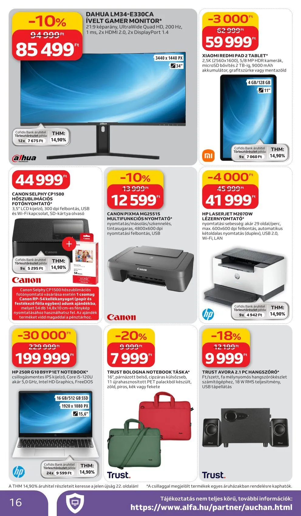 Katalógus Auchan legfrissebb ajánlatai március 5.-tól március 18.-ig 2026. - Oldal 16