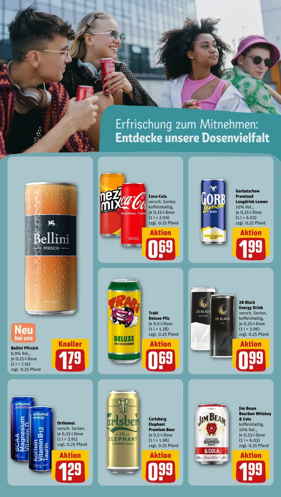 REWE Propsekt von 17. Juni bis 22. Juni 2025 - Prospekt seite 5