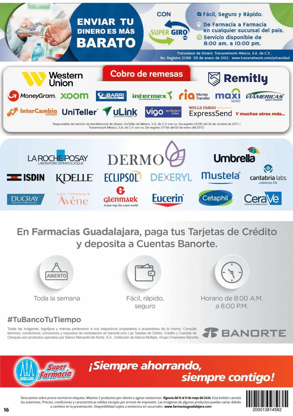 Catálogo de Ofertas Farmacia Guadalajara 15 de mayo al 31 de mayo 2026 - Pagina 16